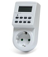 Розетка с таймером недельная Feron ТМ22 220В 3500Вт 16А IP20 картинка